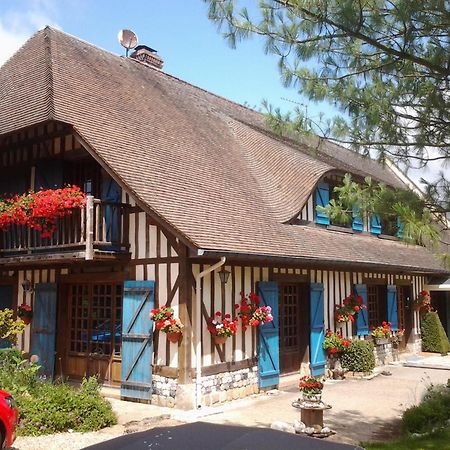 Chez Catherine - Chaumiere Normande Theuville-aux-Maillots Exterior foto