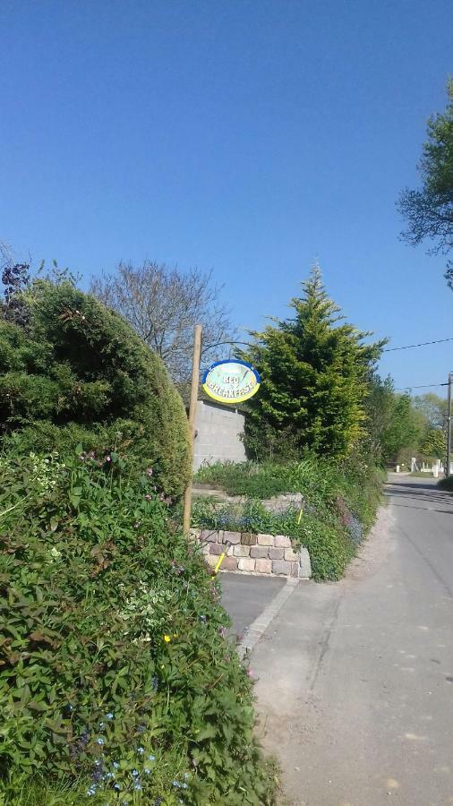 Chez Catherine - Chaumiere Normande Theuville-aux-Maillots Exterior foto